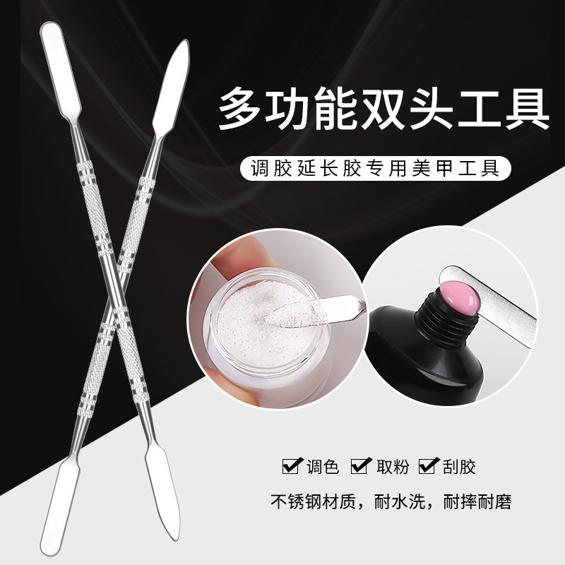 Nail art dual-purpose pen fast extension glue take glue stick phototherapy glue adjustment glue stick nail art tool Nail art dual-purpose pen fast extension glue take glue stick phototherapy glue adjustment glue stick nail art tool