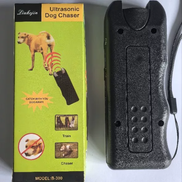 Cross-border single and double-headed dog repellent LED flashlight bark stop portable dog trainer manufacturers