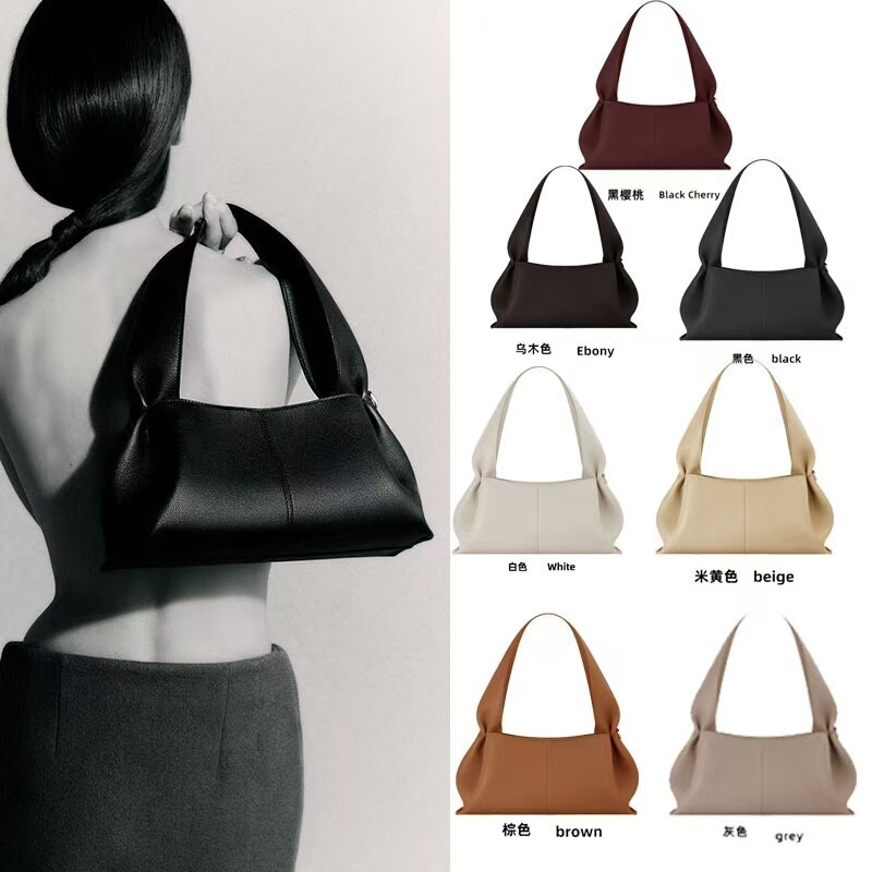 Polenes Number Cloud Bag is a fashionable, niche designer genuine leather handbag and shoulder bag Polenes Number Cloud Bag is a fashionable, niche designer genuine leather handbag and shoulder bag