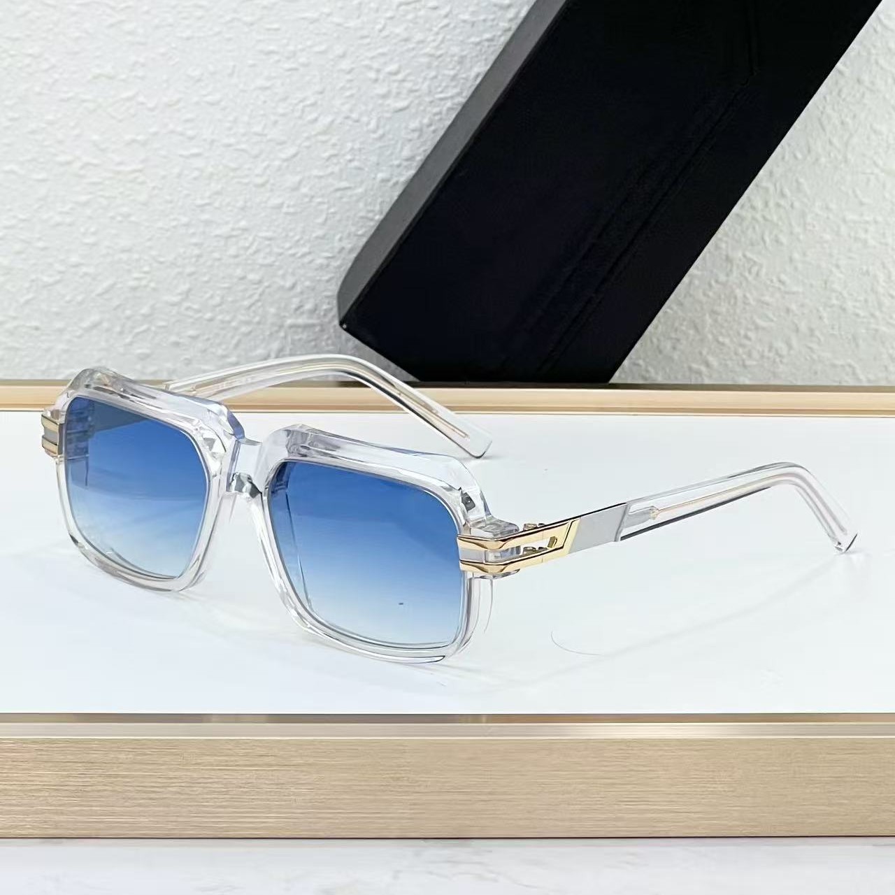 square fashionable retro travel sunglasses