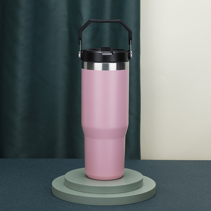 Stanley portátil taza de coche portátil cerveza de mantenimiento en frío lata 304 taza de vacío de acero inoxidable taza de helado de gran capacidad