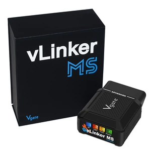 Vgate Vlinker MS OBD2 avtomobil mühərriki nasazlıq detektoru, diaqnostika aləti Elm327