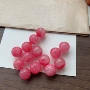 天然百搭粉色水晶散珠