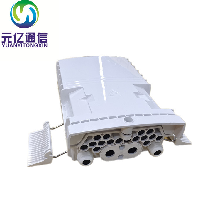 FTTX网络室内外防水16芯光缆分线盒光纤配电箱接线盒白色
