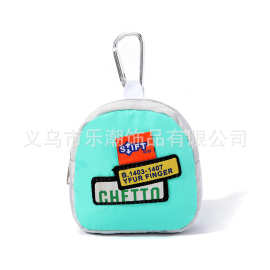 万能零钱包通用手机壳挂件可拆卸可放钥匙耳机U盘卡包配件卡片贴