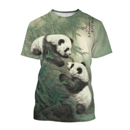 クロスボーダー迷彩スポーツ半袖Ape International共同ブランドファッションラウンドネック通気性3DプリントTシャツ卸売|undefined