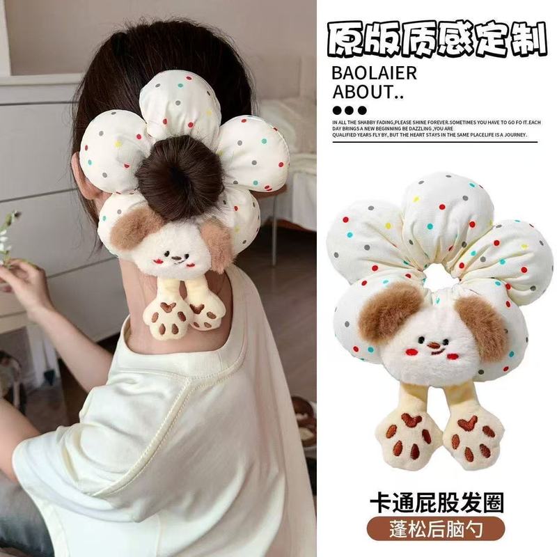 漫画人形ぬいぐるみレッサーパンダヘアピンサイドクリップ大型BBクリップヘアアクセサリーヘアピンメイクアップクリップぬいぐるみ|undefined