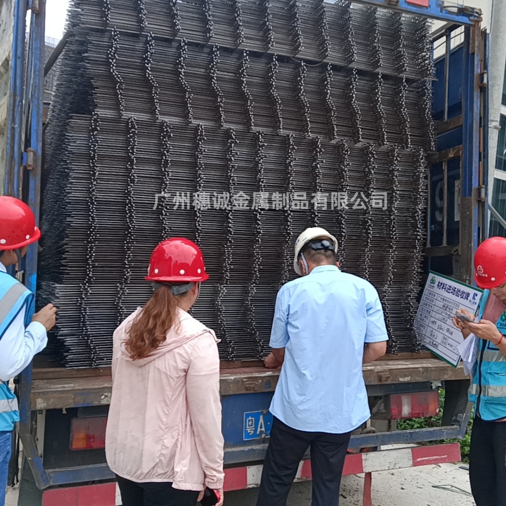 广州厂家出售钢筋网片现货 建筑施工网片量大价优 工地楼板铁丝网