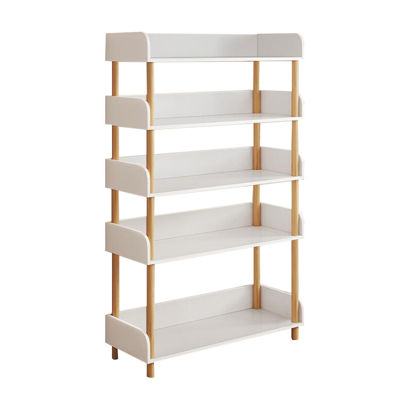 Junto al escritorio, estante para estanterías de celebridades de Internet, estante de almacenamiento de libros de varias capas, estantería de combinación de hogar moderna simple