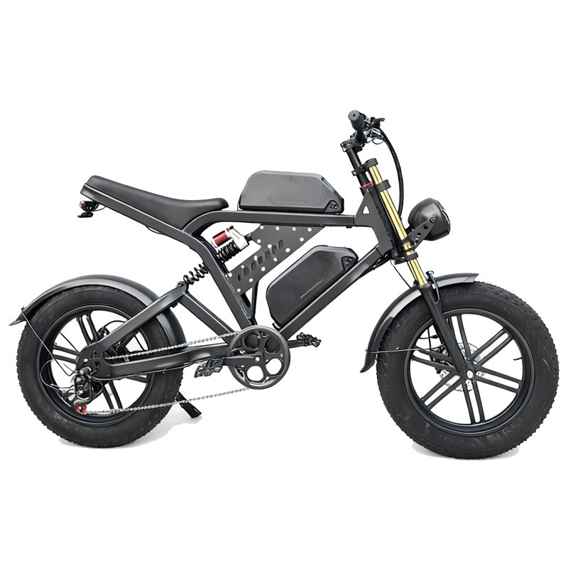 Ebike Electric Bicycle Super73 Lithium Battery-Assisted Snow and Beach Bike Adult Variable-Speed Sports Electric Motorcycle