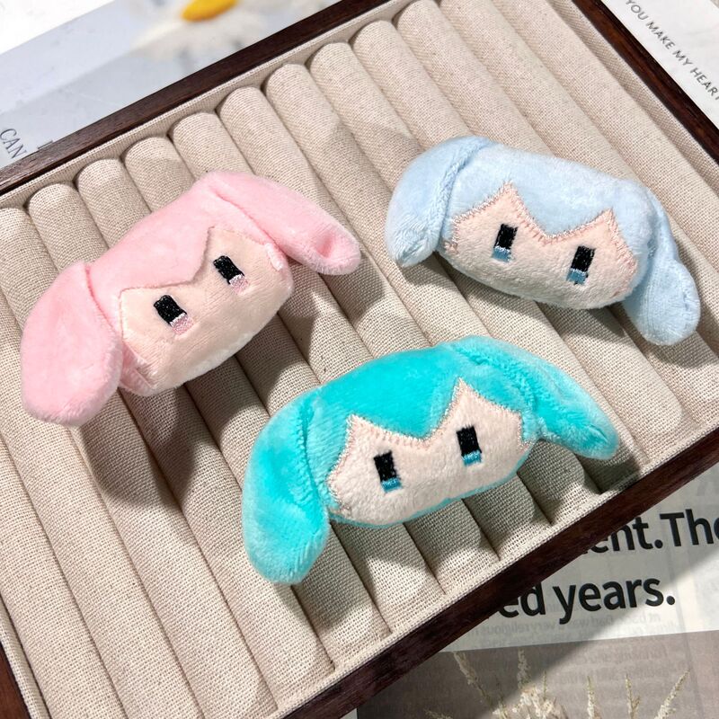Q バージョン初音ミク漫画ぬいぐるみ人形ペンダントブローチ diy ヘアアクセサリー材料アクセサリー携帯電話ケース装飾|undefined