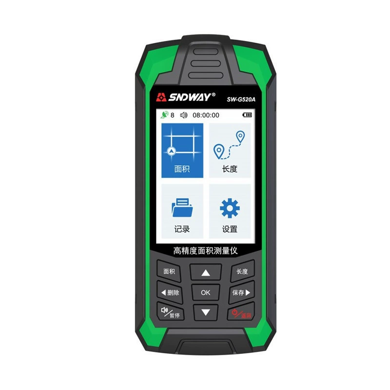 Высокоточный портативный GPS-измеритель земного участка SW-G500A для измерения площади участка и спутникового позиционирования