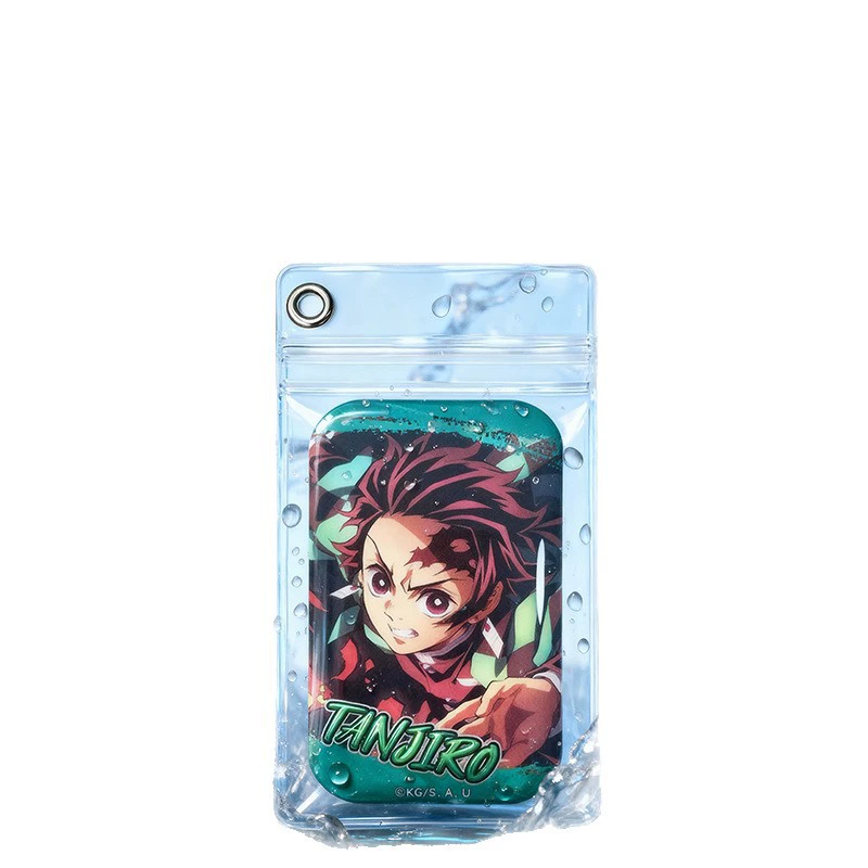 Transparent badge, protective case, storage system, pendant, increased thickness