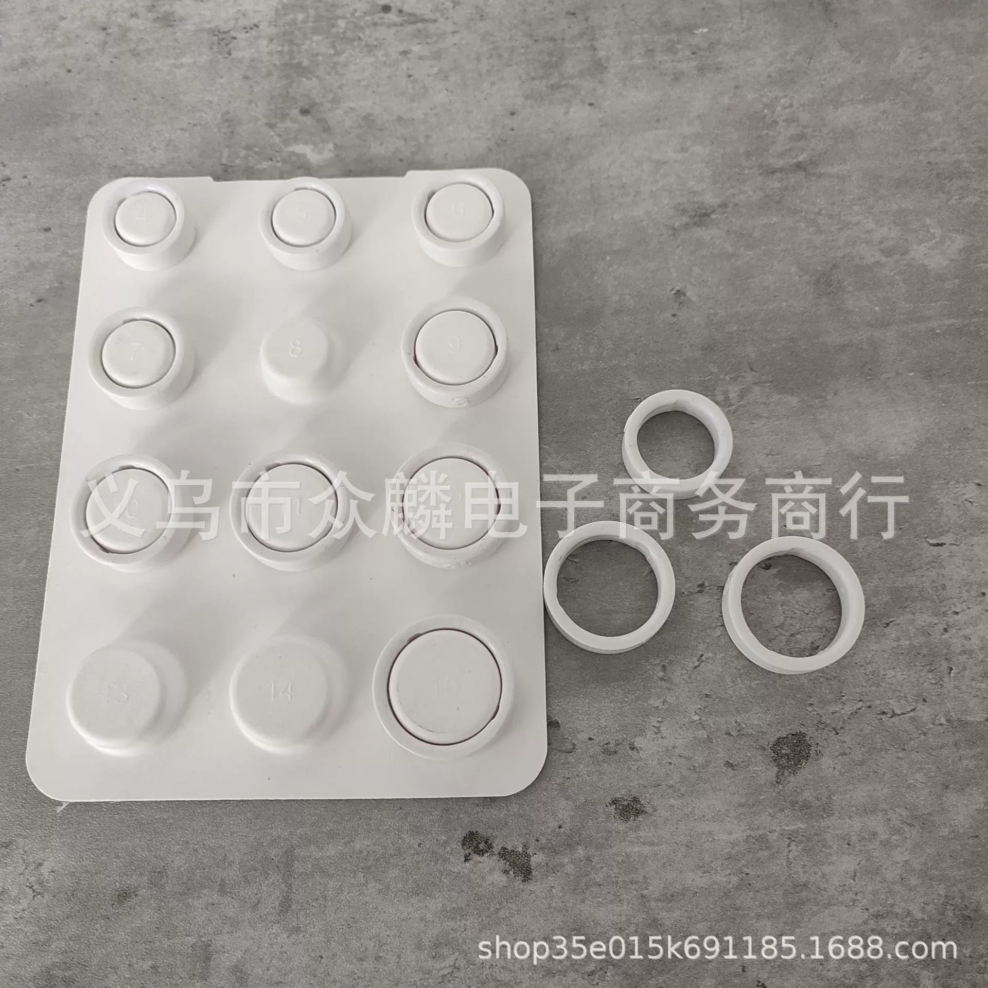 戒指尺寸测量套件适用于Oura Ring 4 Sizing Kit