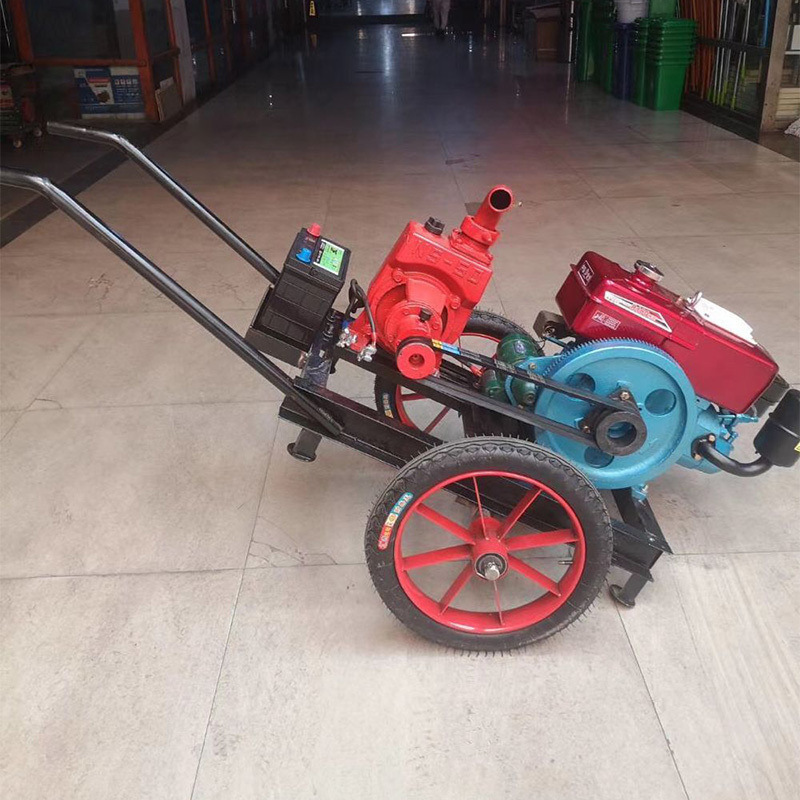 bomba de agua diesel de alta potencia todo en uno bomba centrífuga de alta presión presurización agrícola elevadora bomba de agua para riego de tierras de cultivo