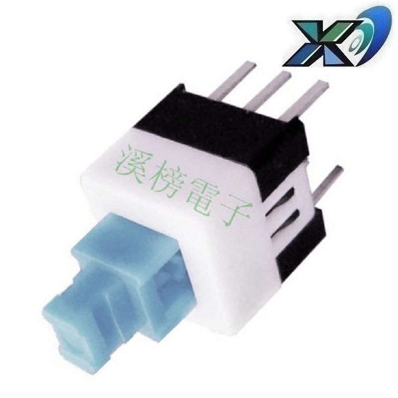 小型按键开关自锁式  无声按钮开关常闭  无声按键轻触开关常开