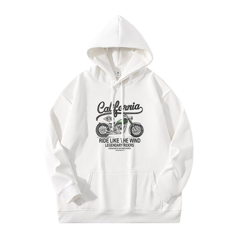 Japón suelto encapuchado otoño y invierno chaqueta de hombre nuevo chaqueta de letras retro hombre chaqueta de marca de moda pesada
