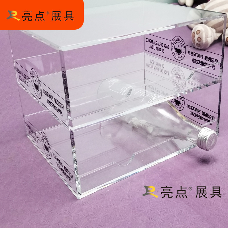 口香糖桌面小展架食品饮料展示架台式展架货架制作厂家亮点展具