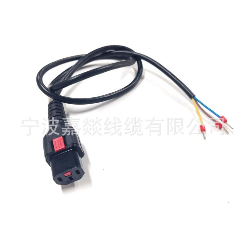 Production and Supply of C13 to C19 Pdu Server Chassis with Locking Feature, Left-Angle Plug to Socket Iec320-C1