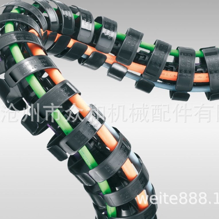 德国佳宝来ROBOTRAX-3D移动拖链，三维线缆导管，机器人拖链