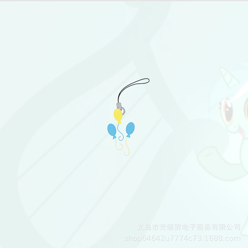 Pony Baoli lindo logo cadena de teléfono móvil dibujos animados novia regalo de cumpleaños creativo mini llavero mochila escolar cordón image 10
