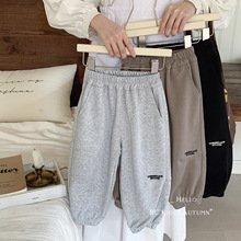 儿童卫裤邦诚2025秋季新品童装运动裤字母刺绣男童休闲裤 G0322