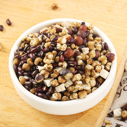 Manufacturer wholesale new goods in bulk red bean barley tea direct supply can be made into triangular bag tea bag Gorgon fruit Poria flower tea