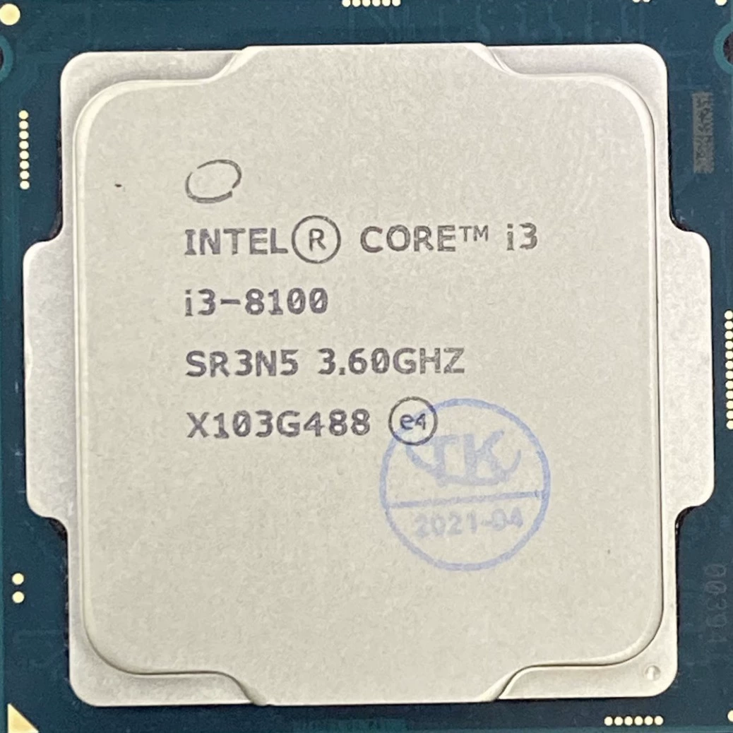 I3-8100 8100T 8350K i5 8400T 8500 8700K CPU лист ломанный 1151 игла