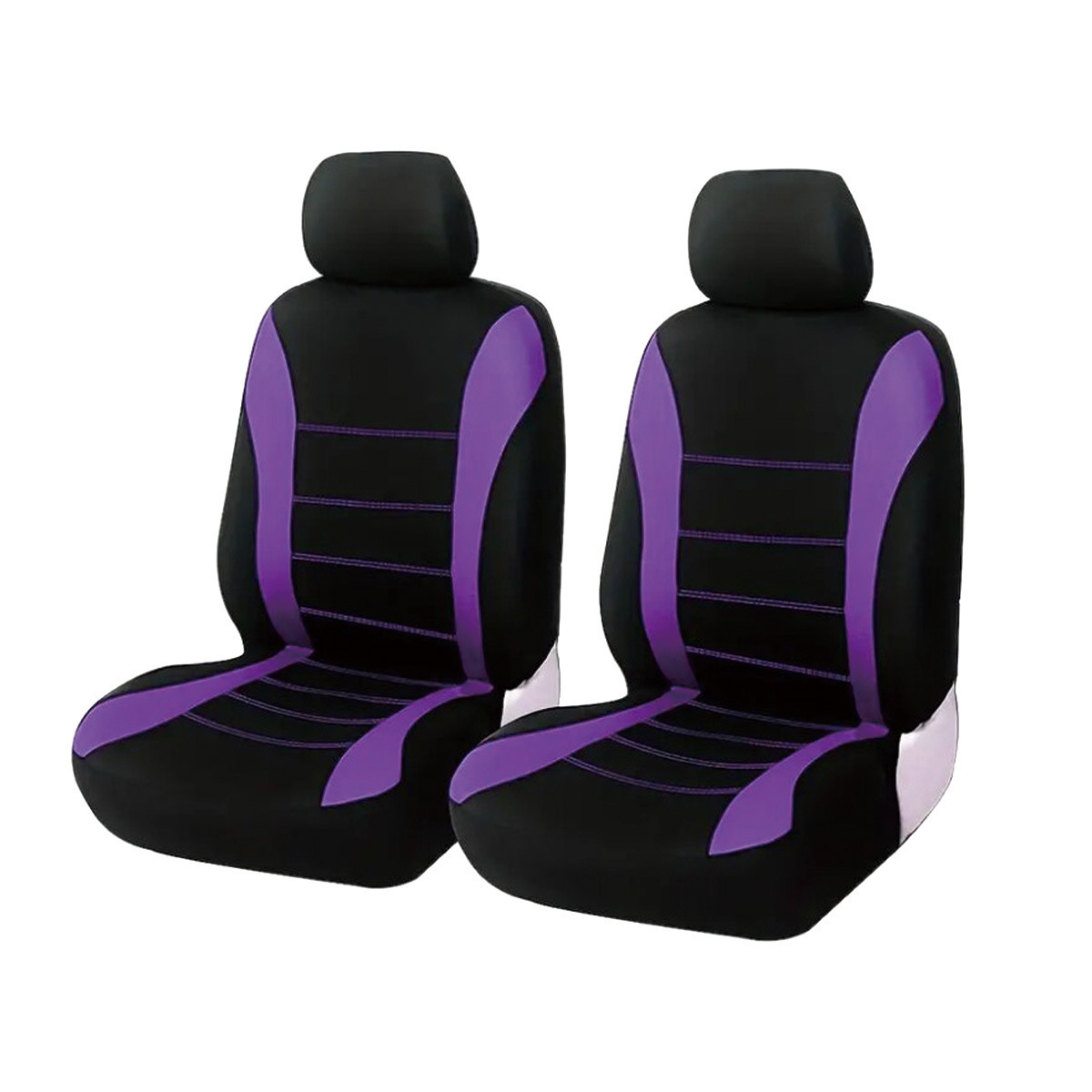 Un solo asiento general 2 piezas + doble asiento 4 piezas cubierta de asiento de furgoneta diseño de cintura transfronterizo cojín de tela cojín de asiento