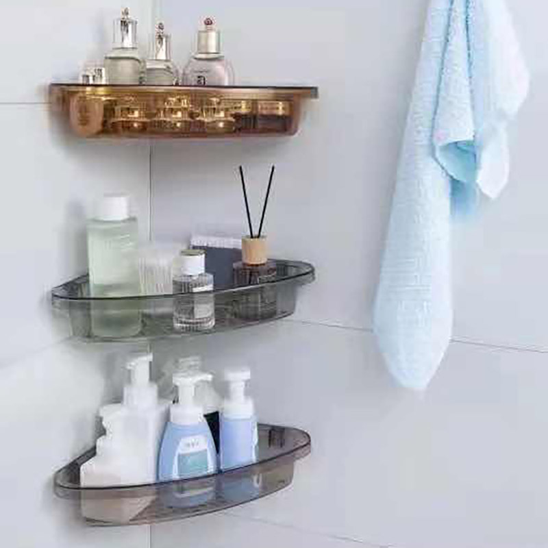 生活置物壁挂三角架收纳盒整理收纳日用家居用品批发家用收纳盒