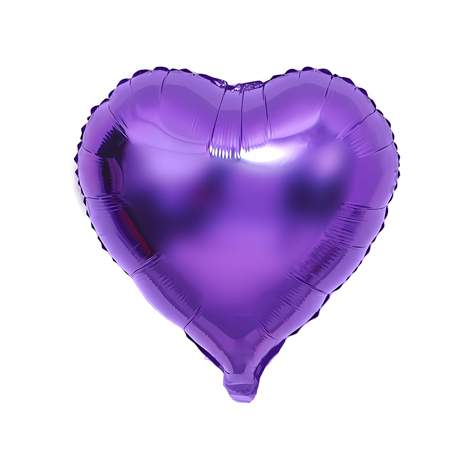 Transfronterizo de 18 pulgadas amor luz versión color sólido oro plata fiesta de cumpleaños decoración papel de aluminio globo de aluminio al por mayor