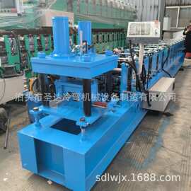 源头厂家定制全自动小型C型钢压瓦机金属型材成型机檩条机压瓦机