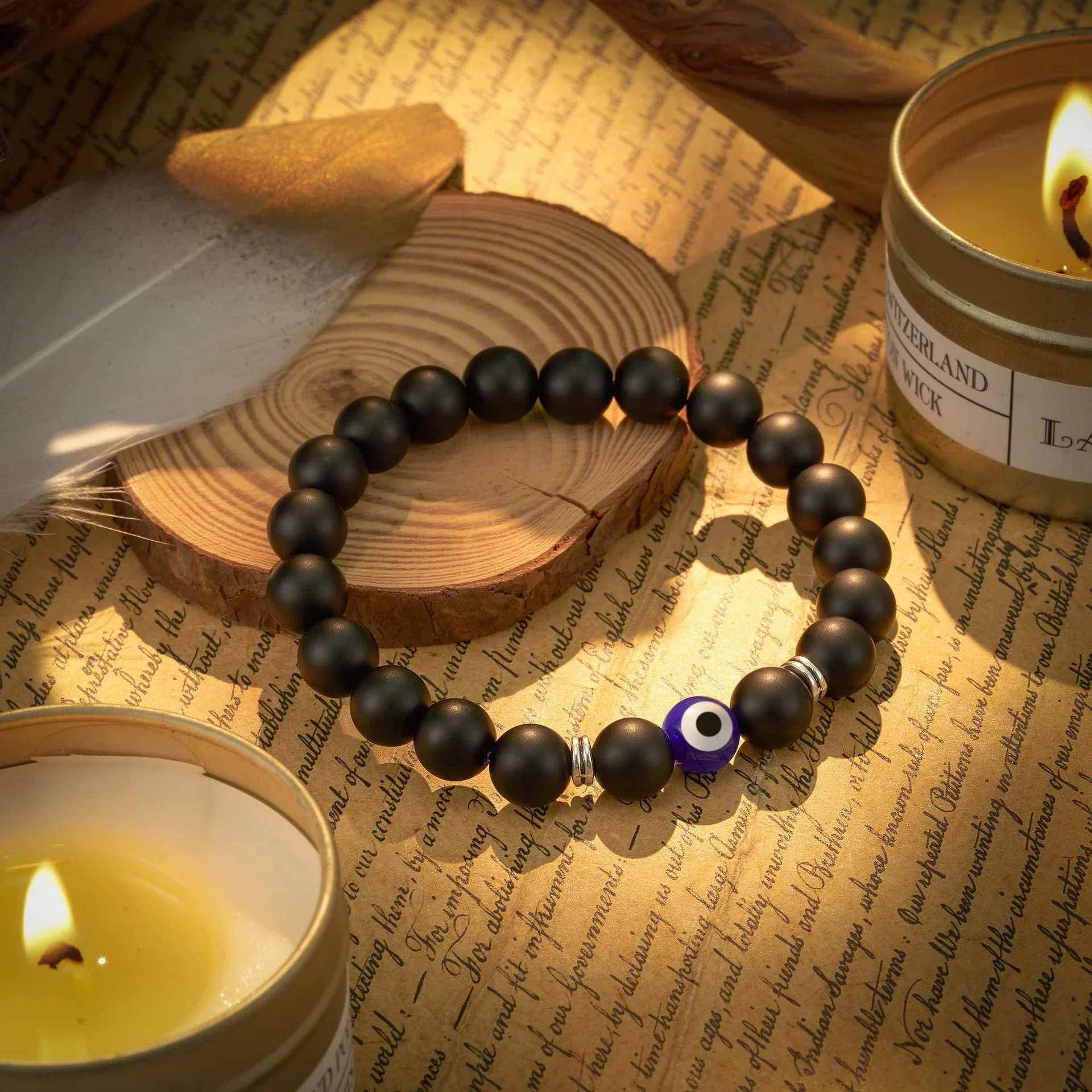 Matte bracelet natural stone, direct factory sales, for import, wholesale
