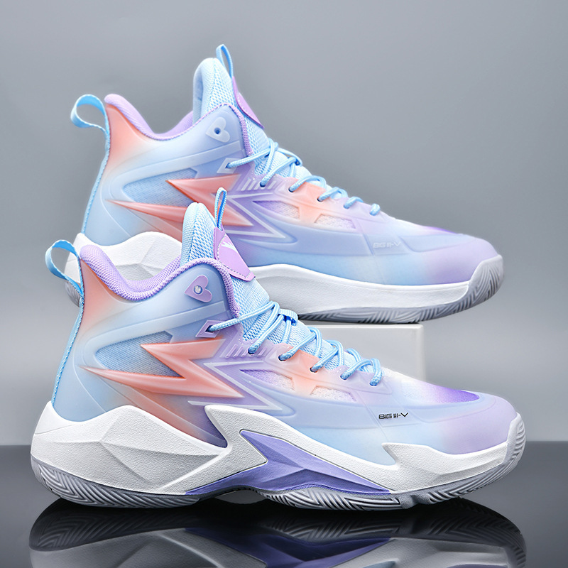 Autumn New Mesh Basketball Shoes Men's Low-Top Practical Sports Shoes Student Youth Sneakers Indoor and Outdoor Training Shoes