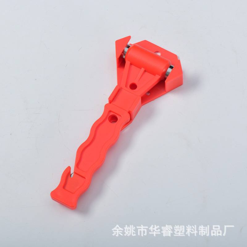Factory Direct Sales Window-Breaking Hammer Emergency Hammer Bus Safety Hammer Cutting Hammer Multi-Functional Safety Hammer