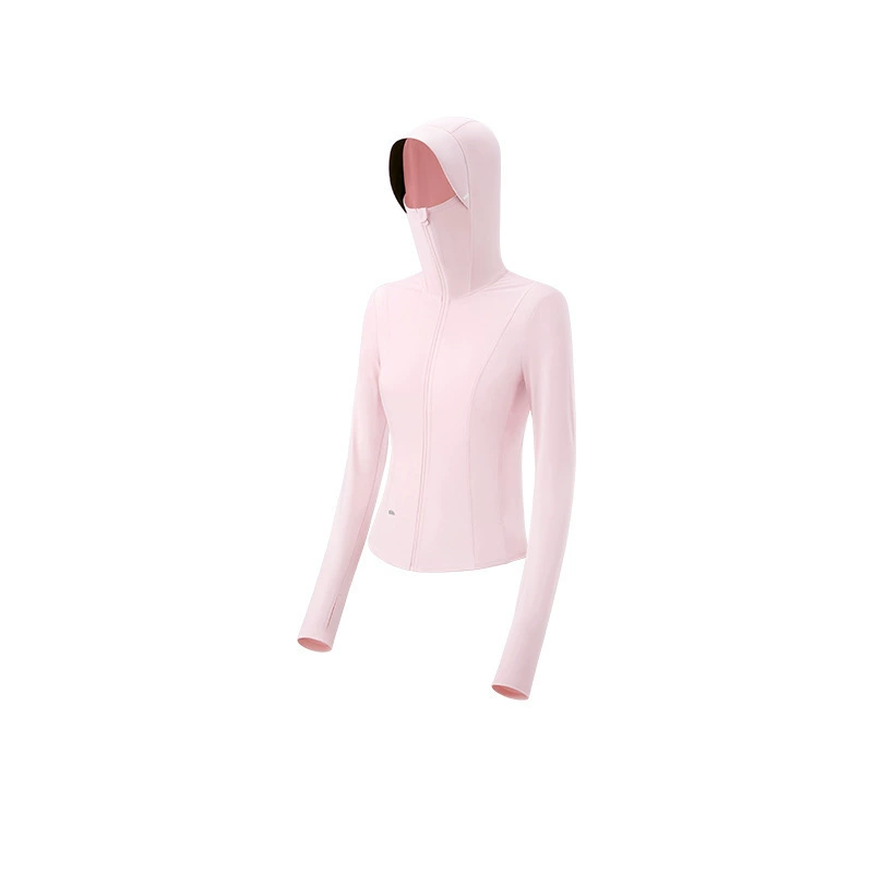 Быстро сохнущая одежда из шелка, солнцезащитная куртка, короткая, slim fit, обтягивающая