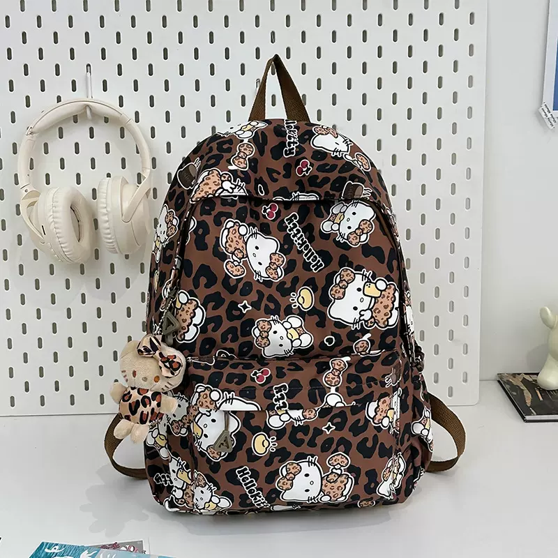 新款女士双肩包可爱卡通洋气潮流女包初高中大学生书包休闲旅行背