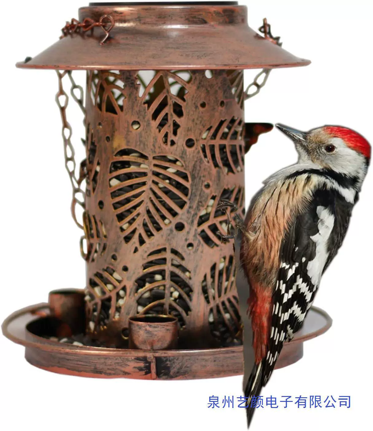 Солнечная кормушка для птиц трансграничная кормушка для птиц на открытом воздухе металлические декоративные поделки железная клетка для птиц творческий дом