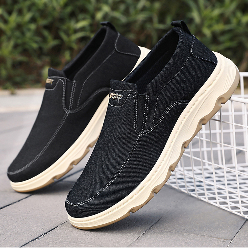 Shoes Men's New Single Shoes British Style Doudou Shoes Dad Shoes One Pedal Casual Sports Shoes_voghion.com
