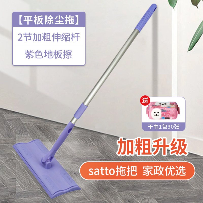 Purple set, mop, diameter/size 2