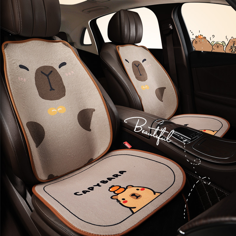 2024年の新型車の座布団カワイイカワイイカトゥンカピバラのぬいぐるみセット|undefined