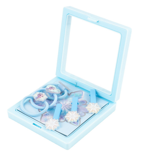 Frozen Children's Hair Accessories Set Elsa Earrings Hair Clips Disney Cute Girls Gifts Wholesale