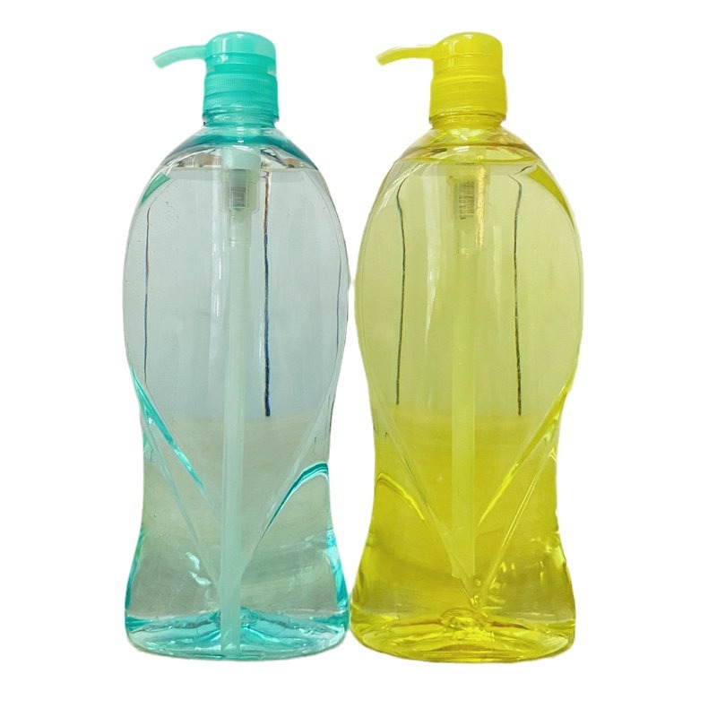 1 litro simple 1.5L botella de detergente transparente botella de champú botella de pete fábrica directa de Anhui image 6