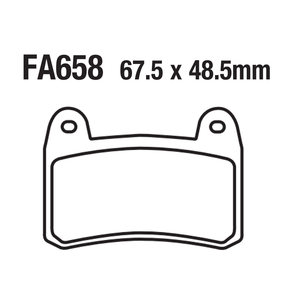 Motocicleta coche eléctrico pastillas de freno de disco pastillas de freno Kart ATV TZR