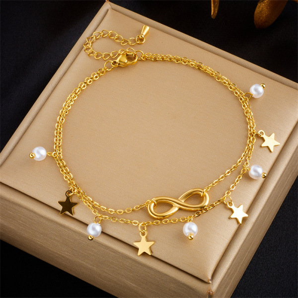 Small design retro pendant pearl