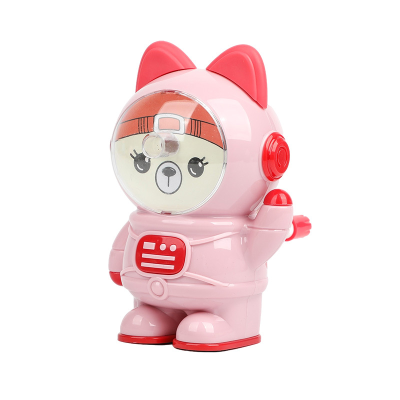 7835 espacio Meow sacapuntas automático sacapuntas estudiante manivela Sacapuntas de dibujos animados sacapuntas astronauta sacapuntas