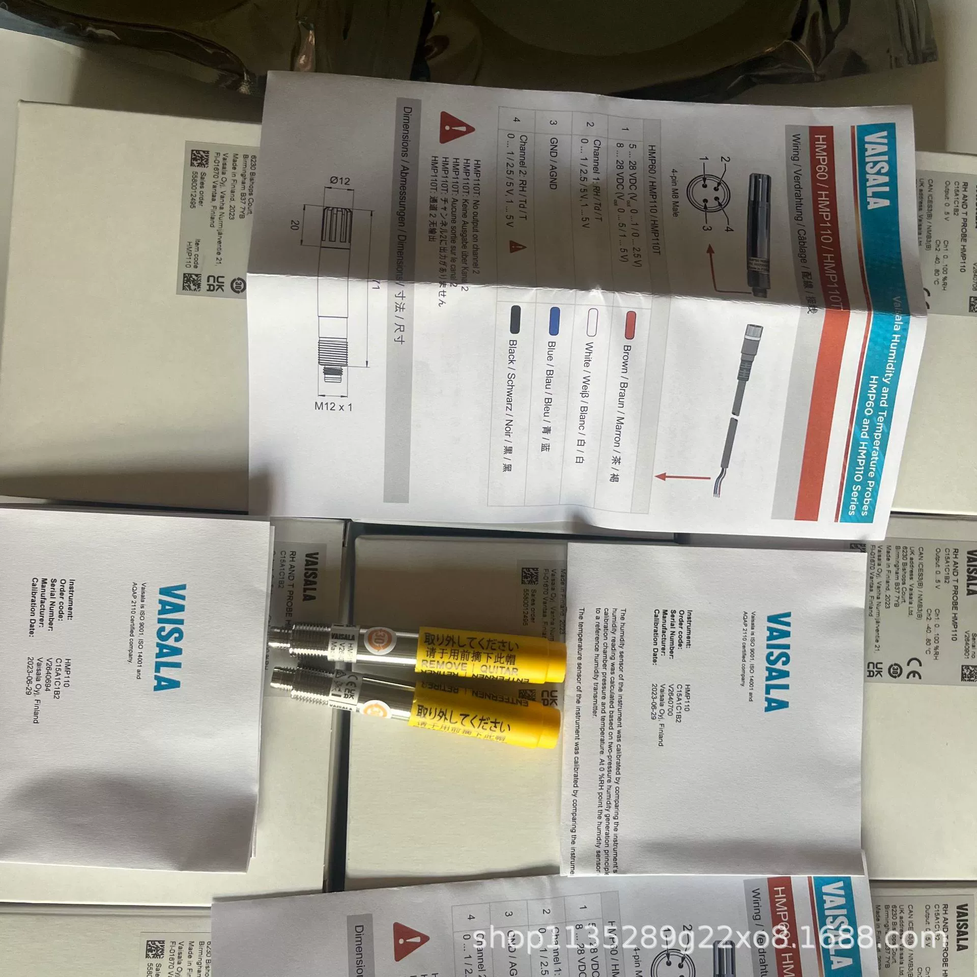 Новый VAISALA Visara датчик температуры и влажности HMP110, подходит для окружающей среды экспериментальной коробки, спот