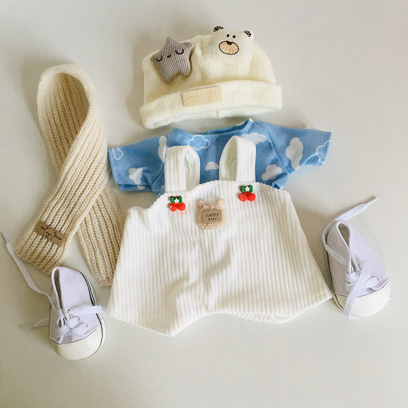 No. s Beier Lulu ropa 30cm conjunto oso muñeca ropa hecha a mano oso de peluche muñeca regalo para niñas