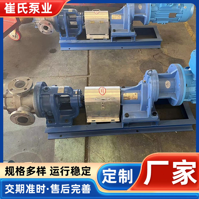 NYP/NCB Internal mesh gear pump high viscosity unsaturated resin industrial food fluid transport pump stainless steel 2