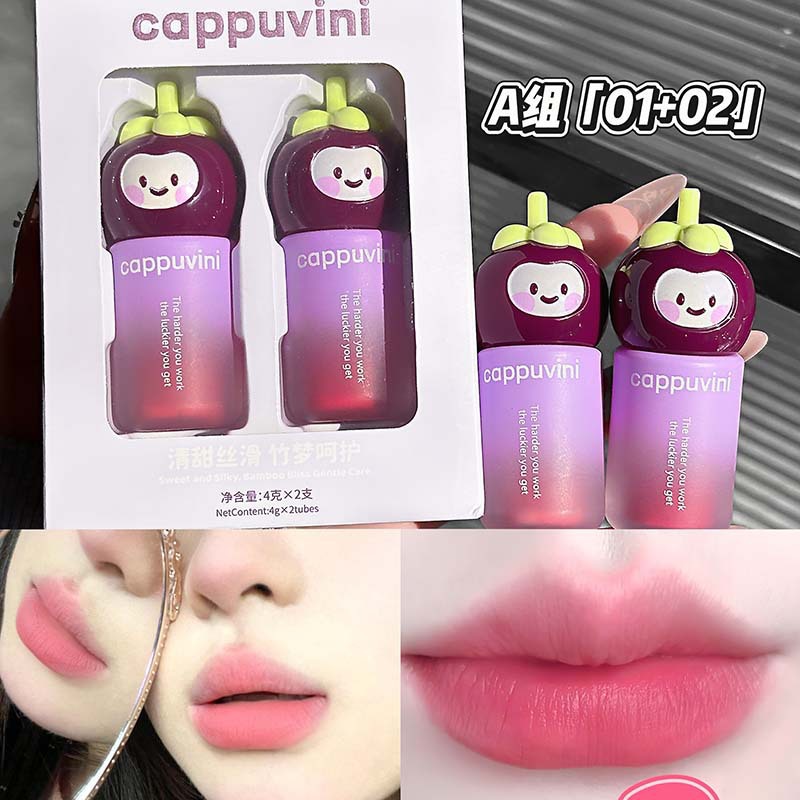 CAPPUVINI Camuflado de niebla suave mate suave blanqueador de viaje falso maquillaje transfronterizo para estudiantes